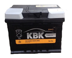 Аккумулятор автомобильный KBK 44 R низк.  Аккумулятор автомобильный KBK 44 R низк.