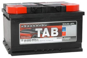 Аккумулятор автомобильный Tab Magic 85 R низк 