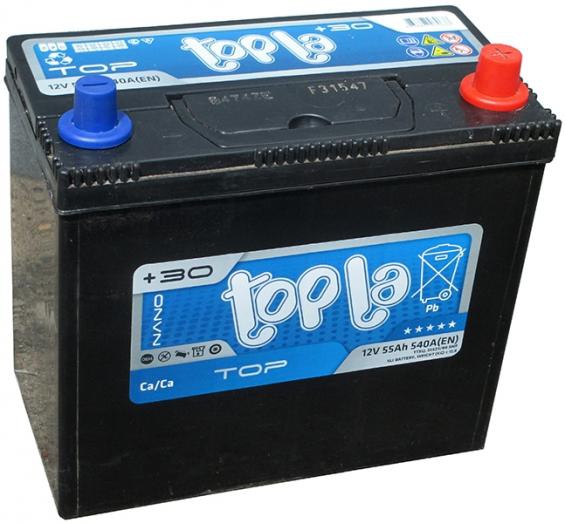 Аккумулятор автомобильный 55 TOPLA TOP Asia R+