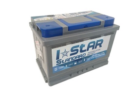 Аккумулятор автомобильный I-STAR 75 R  Аккумулятор автомобильный I-STAR 75 R