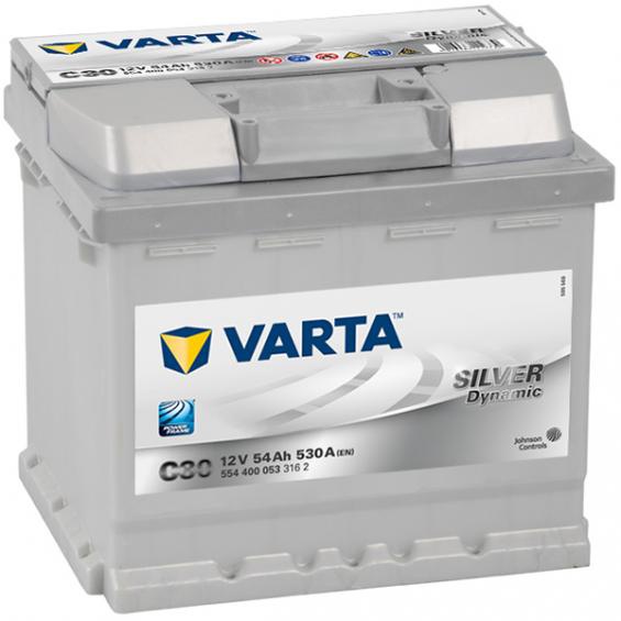 Аккумулятор автомобильный 54 VARTA SILVER DYNAMIK