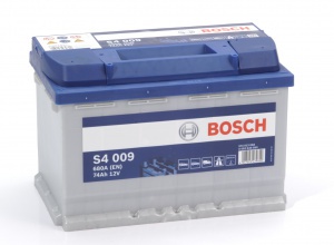 Аккумулятор автомобильный Bosch S4 Silver 74 L