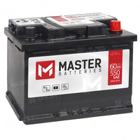 Аккумулятор автомобильный 60 MASTER BATTERIES Аккумулятор автомобильный 60 MASTER BATTERIES
