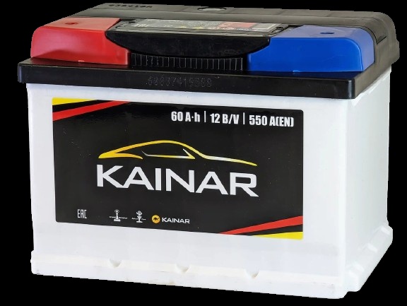 Аккумулятор автомобильный Kainar 60 L низк.