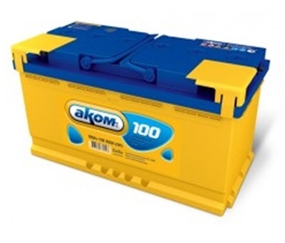 Аккумулятор автомобильный АКОМ 6СТ-100 Евро