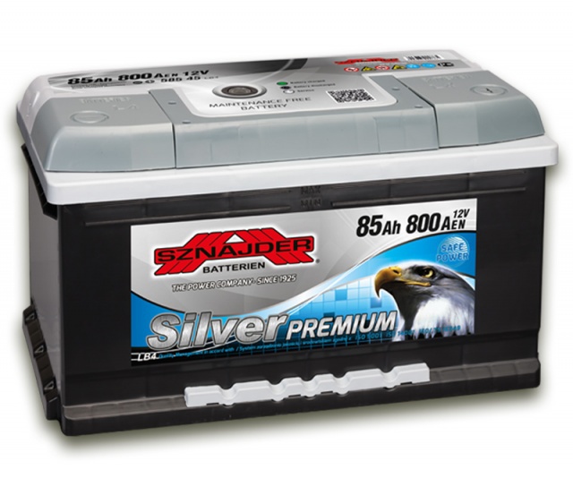 Аккумулятор автомобильный Sznajder Silver Premium [magic eye] 85 R 