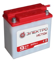 Аккумулятор для мотоциклов 6МТC-9 низ 9Ah  Аккумулятор для мотоциклов 6МТC-9 низ 9Ah