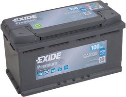 Аккумулятор автомобильный Exide Premium 100 JL  Аккумулятор автомобильный Exide Premium 100 JL