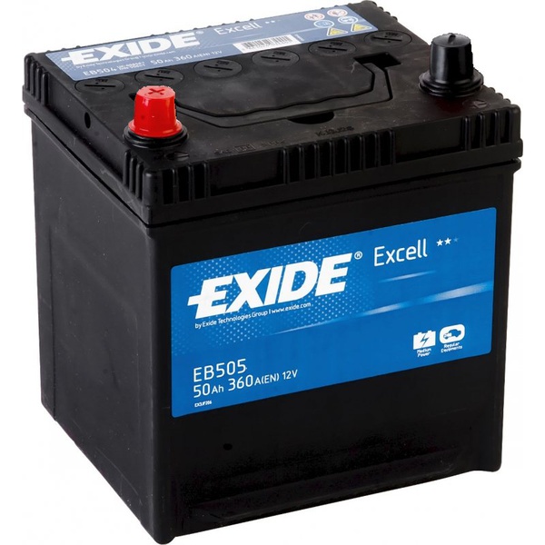 Аккумулятор автомобильный Exide Excell 50 JL 