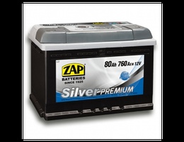 Аккумулятор автомобильный 80 Ah 580 35 ZAP SILVER PREMIUM Аккумулятор автомобильный 80 Ah 580 35 ZAP SILVER PREMIUM