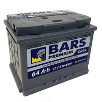 Аккумулятор автомобильный BARS Premium 64 L  Аккумулятор автомобильный BARS Premium 64 L