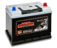 Аккумулятор автомобильный Sznajder Silver Japan [magic eye] 80 JR 