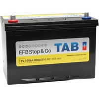 Аккумулятор автомобильный Tab Stop&Go Asia EFB 105 JL  Аккумулятор автомобильный Tab Stop&Go Asia EFB 105 JL