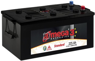 Грузовой аккумулятор A-mega Standard 225  Грузовой аккумулятор A-mega Standard 225