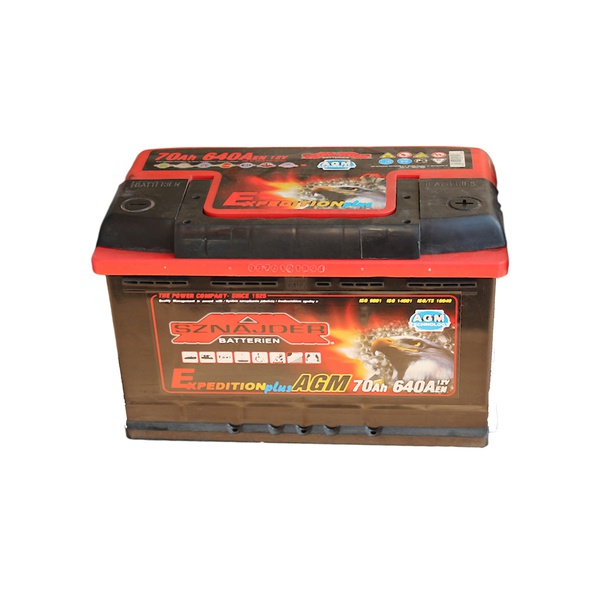 Аккумулятор автомобильный 70 Ah-570 01 ZAP Expedition AGM